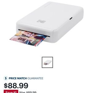 Kodak mini 2 wireless Bluetooth photo printer New